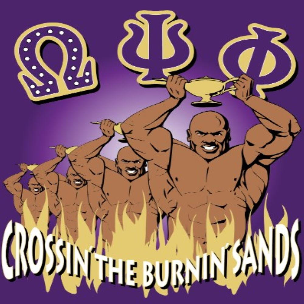 Stunning Omega Psi Phi Burnin Sands