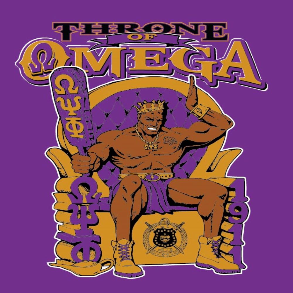 Stunning Omega Psi Phi THRONE