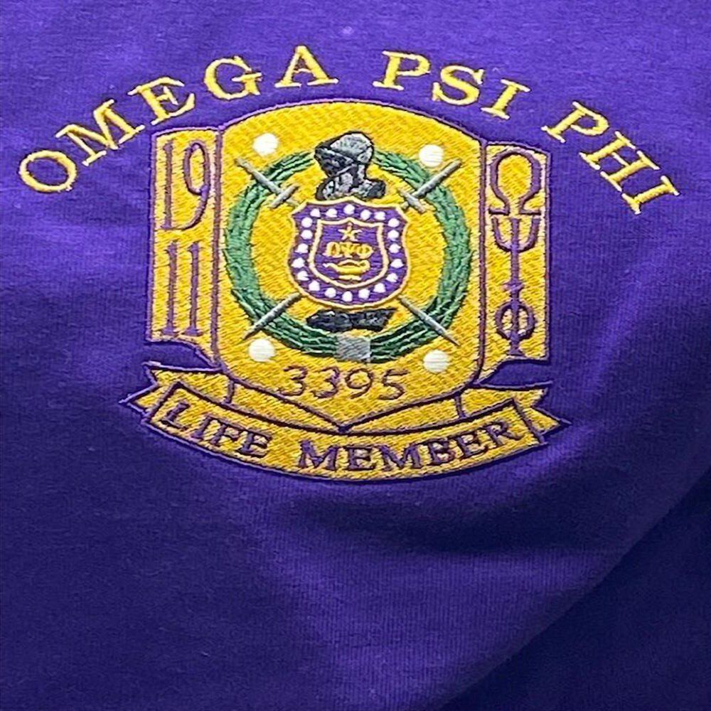 Omega Psi Phi Long Sleeve Life Member Baldheadque LLC