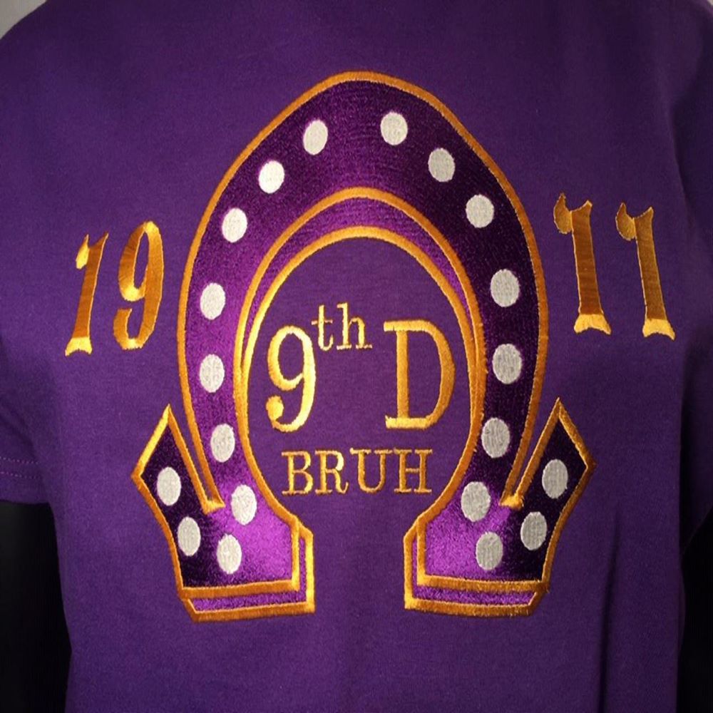 Stunning Omega Psi Phi Frat. Dist. Shirt