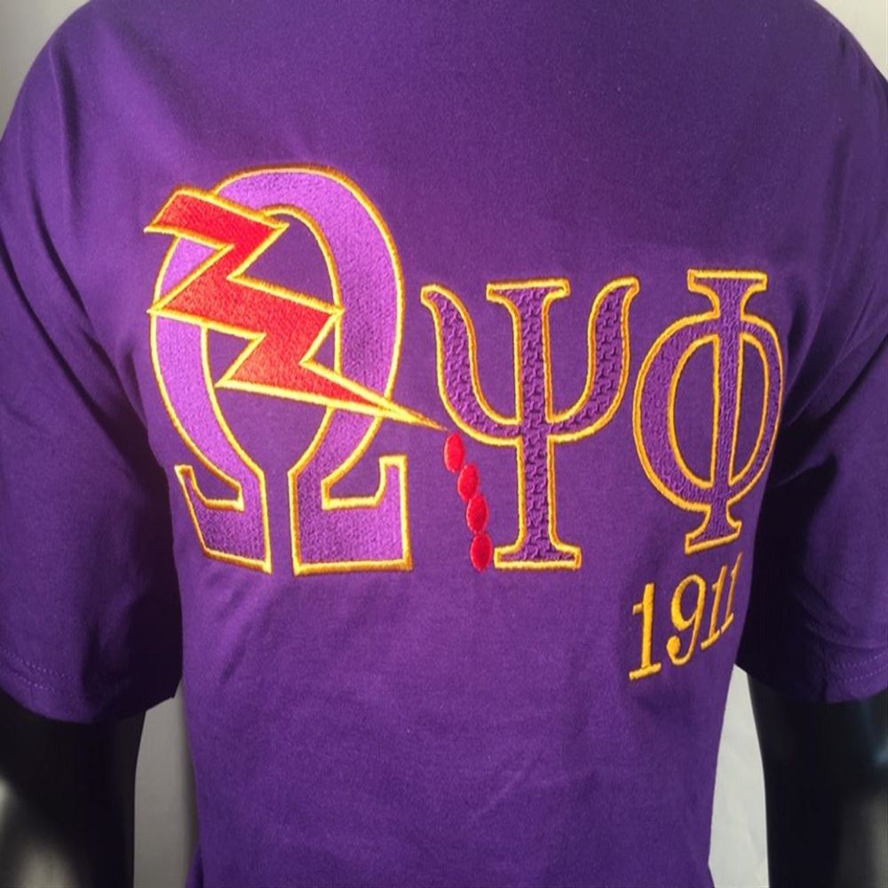 Popular Omega Psi Phi Large Letterman