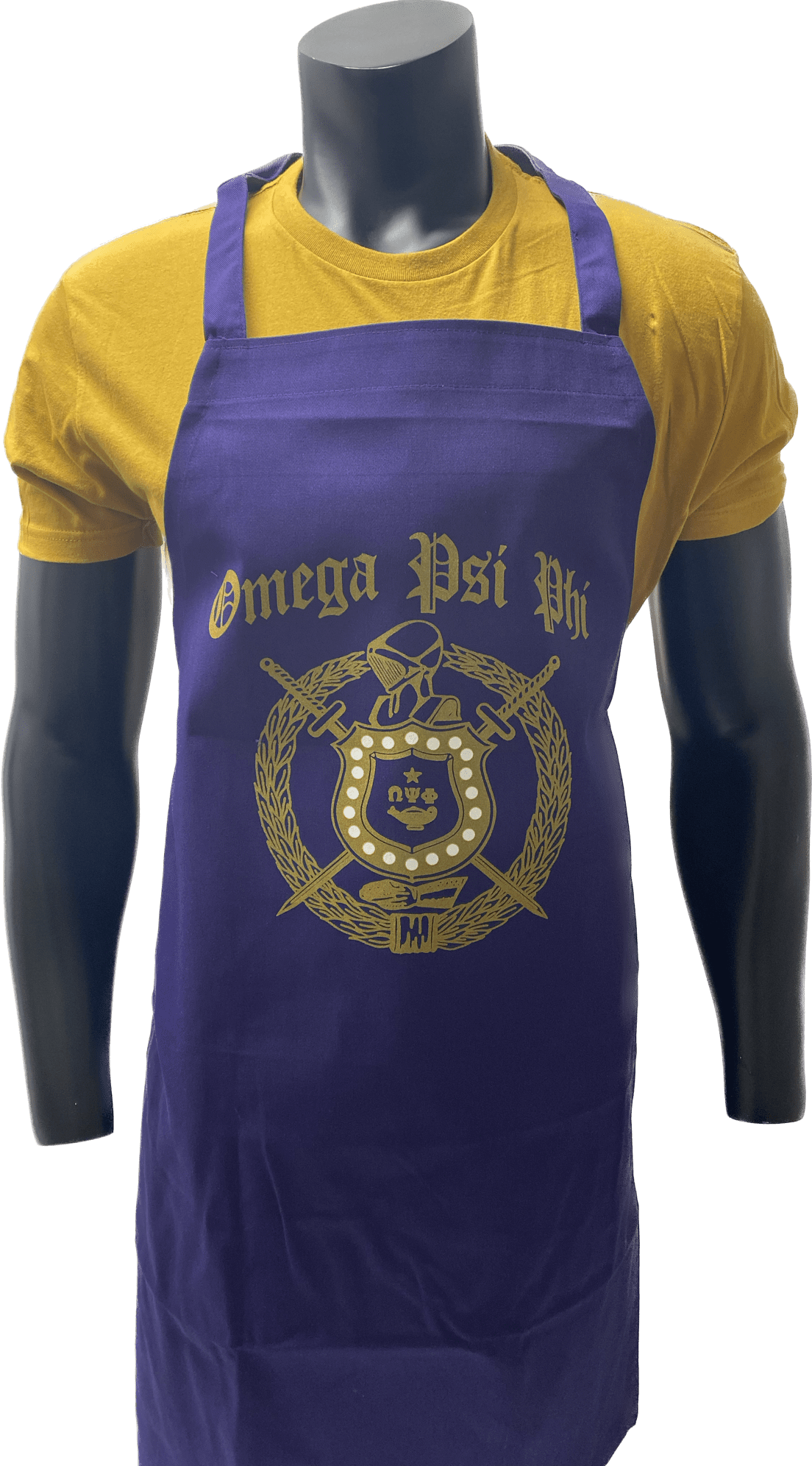 Popular Omega Psi Phi Shield Grillin Apron